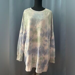 #C093 Lounge Life Super Cozy Sweatshirt, Size 2X, Fits like a 3X, Worn Once